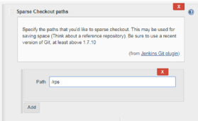 sparse git checkout