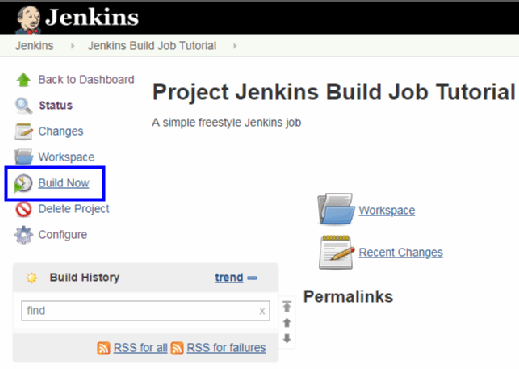 build job