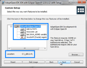 Windows OpenJDK install